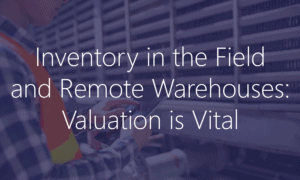 Field Service Inventory Valuation