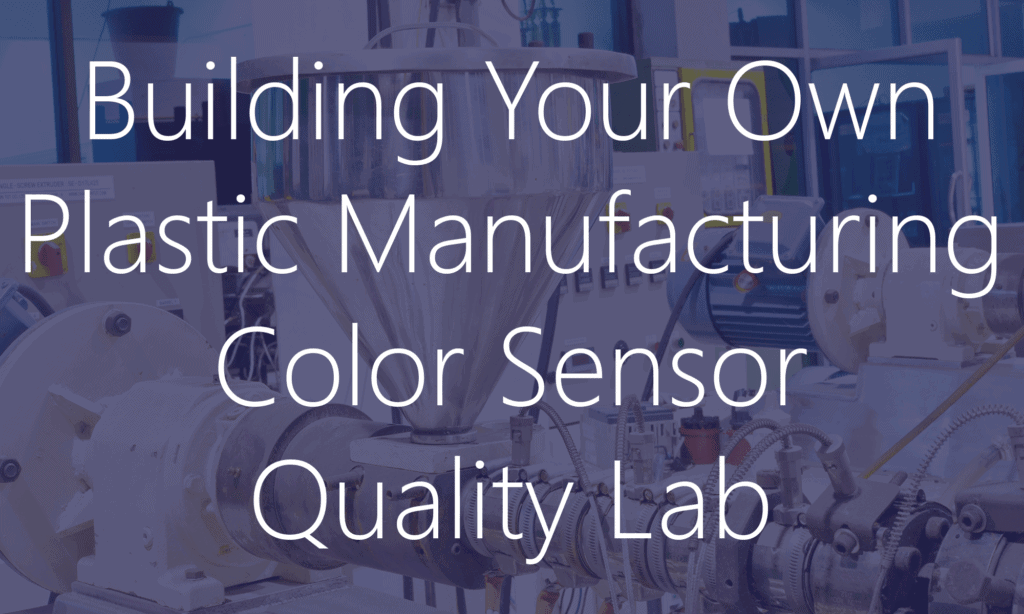 Plastic Manufacturing Color Sensor